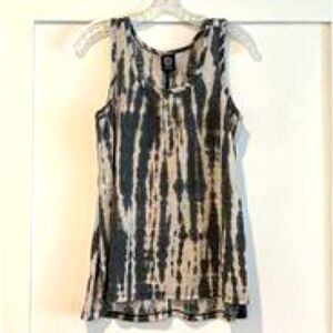 BOBEAU GRAY KNIT TOP SIZE MEDIUM